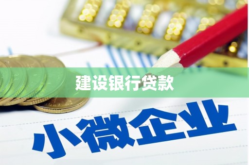宝应建设银行贷款