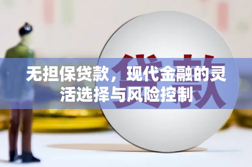 宝应无担保贷款，现代金融的灵活选择与风险控制