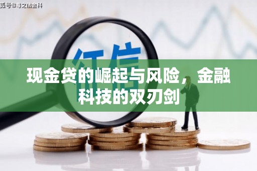 宝应现金贷的崛起与风险，金融科技的双刃剑