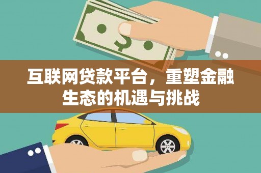 宝应互联网贷款平台，重塑金融生态的机遇与挑战