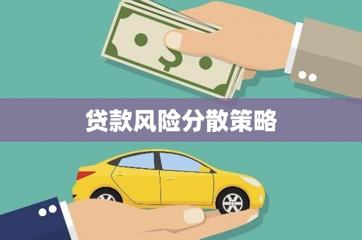宝应贷款风险分散策略