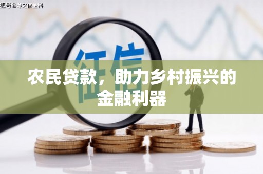 宝应农民贷款，助力乡村振兴的金融利器