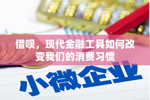 宝应借呗，现代金融工具如何改变我们的消费习惯