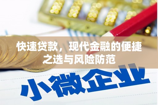 宝应快速贷款，现代金融的便捷之选与风险防范