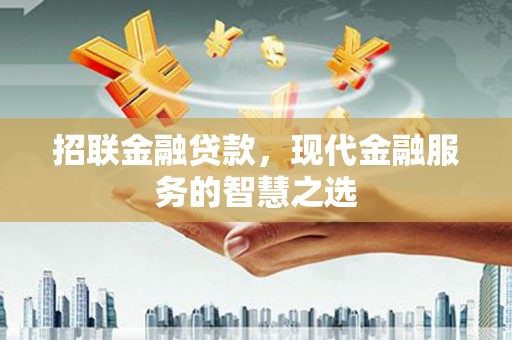 宝应招联金融贷款，现代金融服务的智慧之选