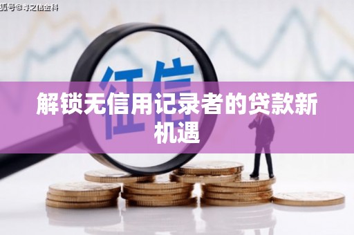 宝应解锁无信用记录者的贷款新机遇