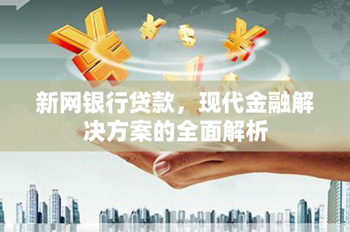 宝应新网银行贷款，现代金融解决方案的全面解析