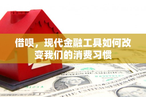 宝应借呗，现代金融工具如何改变我们的消费习惯