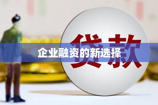宝应企业融资的新选择