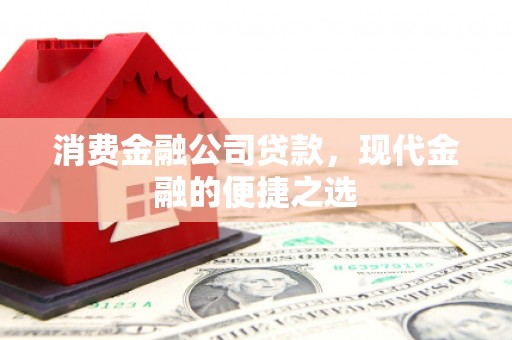 宝应消费金融公司贷款，现代金融的便捷之选