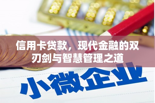 宝应信用卡贷款，现代金融的双刃剑与智慧管理之道