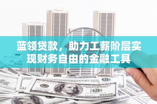 宝应蓝领贷款，助力工薪阶层实现财务自由的金融工具