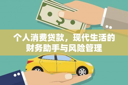 宝应个人消费贷款，现代生活的财务助手与风险管理