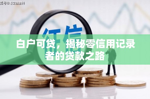 宝应白户可贷，揭秘零信用记录者的贷款之路