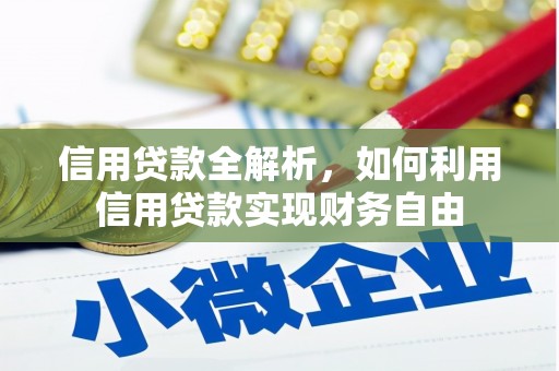 宝应信用贷款全解析，如何利用信用贷款实现财务自由
